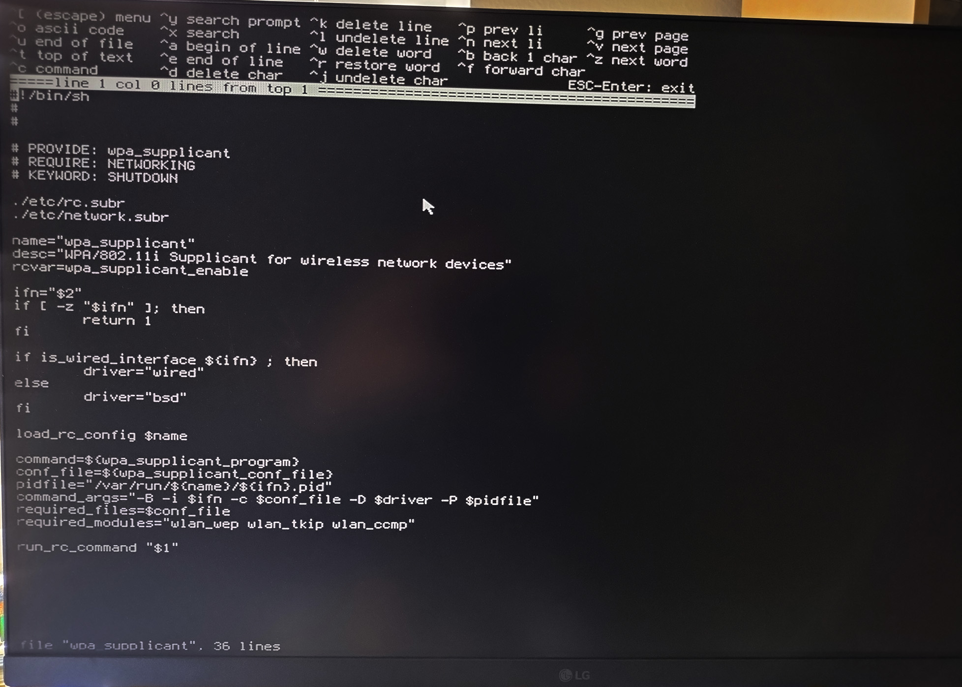 Transparent Filtering Bridge miniPC wpa_supplicant file.